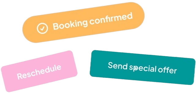 Booking flexibility.