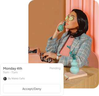 Book spaces on-demand
